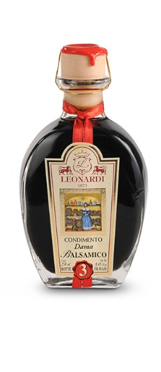 חומץ בלסמי אדום 3שנים 250מ"ל LEONARDI